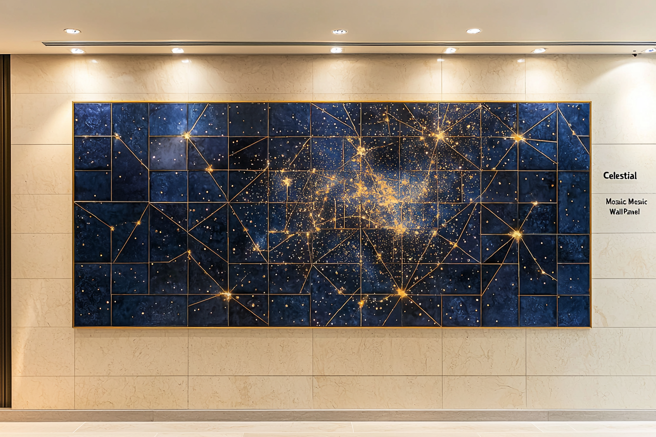 Celestial Mosaic Wall Panel Hero Image 1