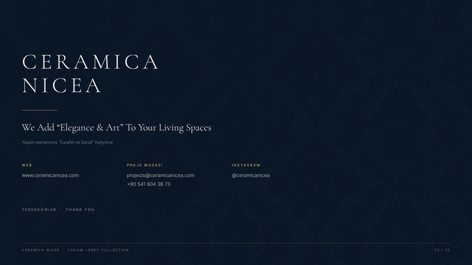 LAGOM Lobby Collection page 22 / 22