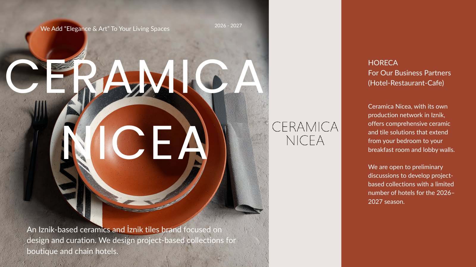 CERAMICA NICEA presentation page 1 of 17