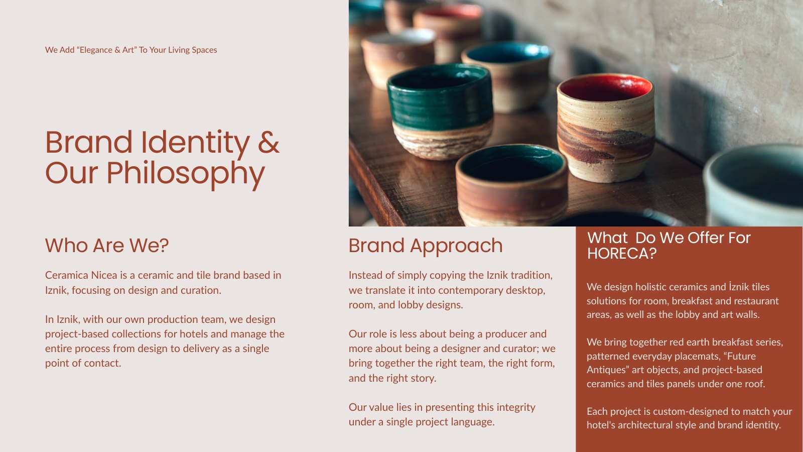 CERAMICA NICEA presentation page 2 of 17
