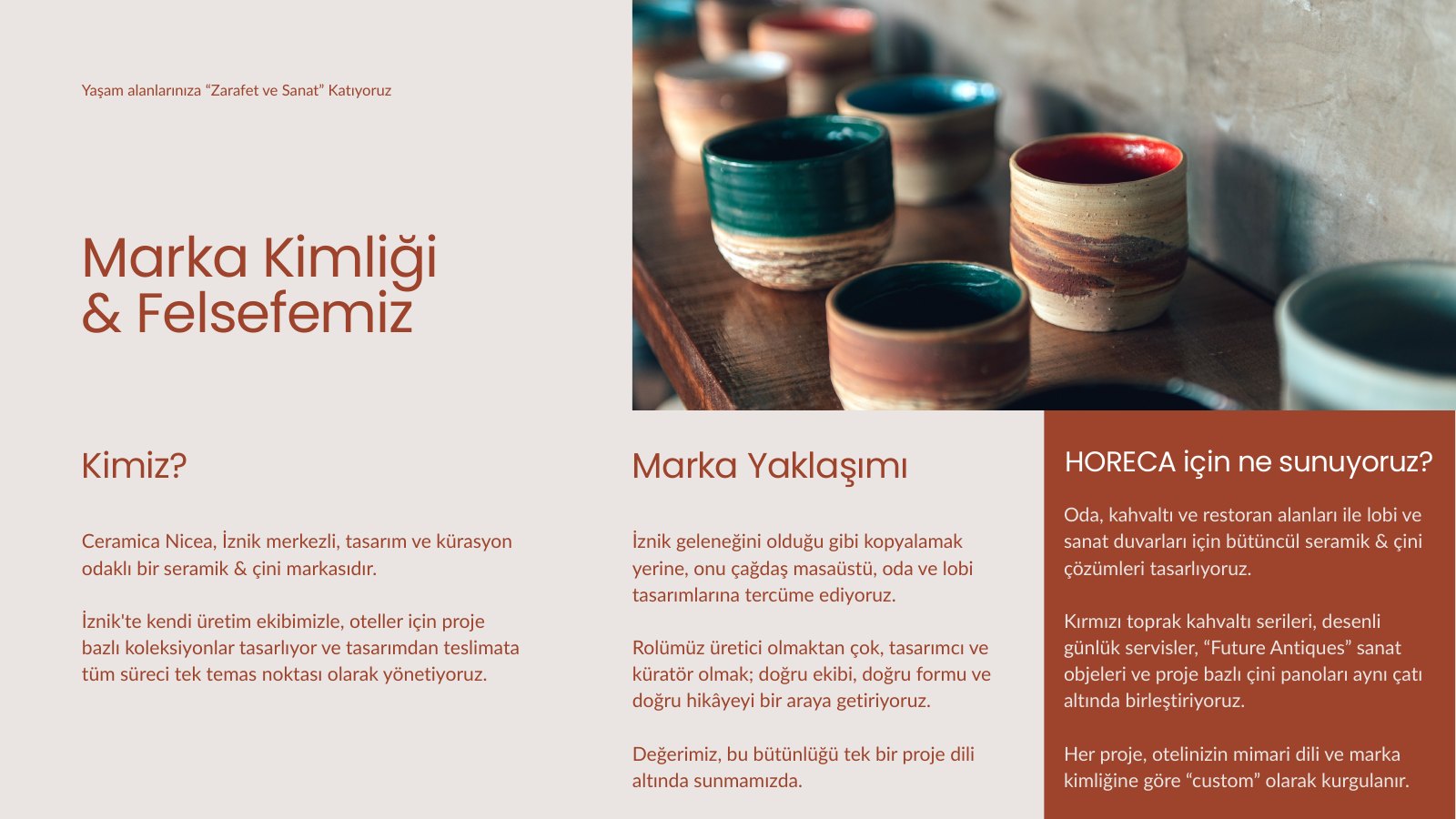 CERAMICA NICEA sunum sayfa 2 / 17