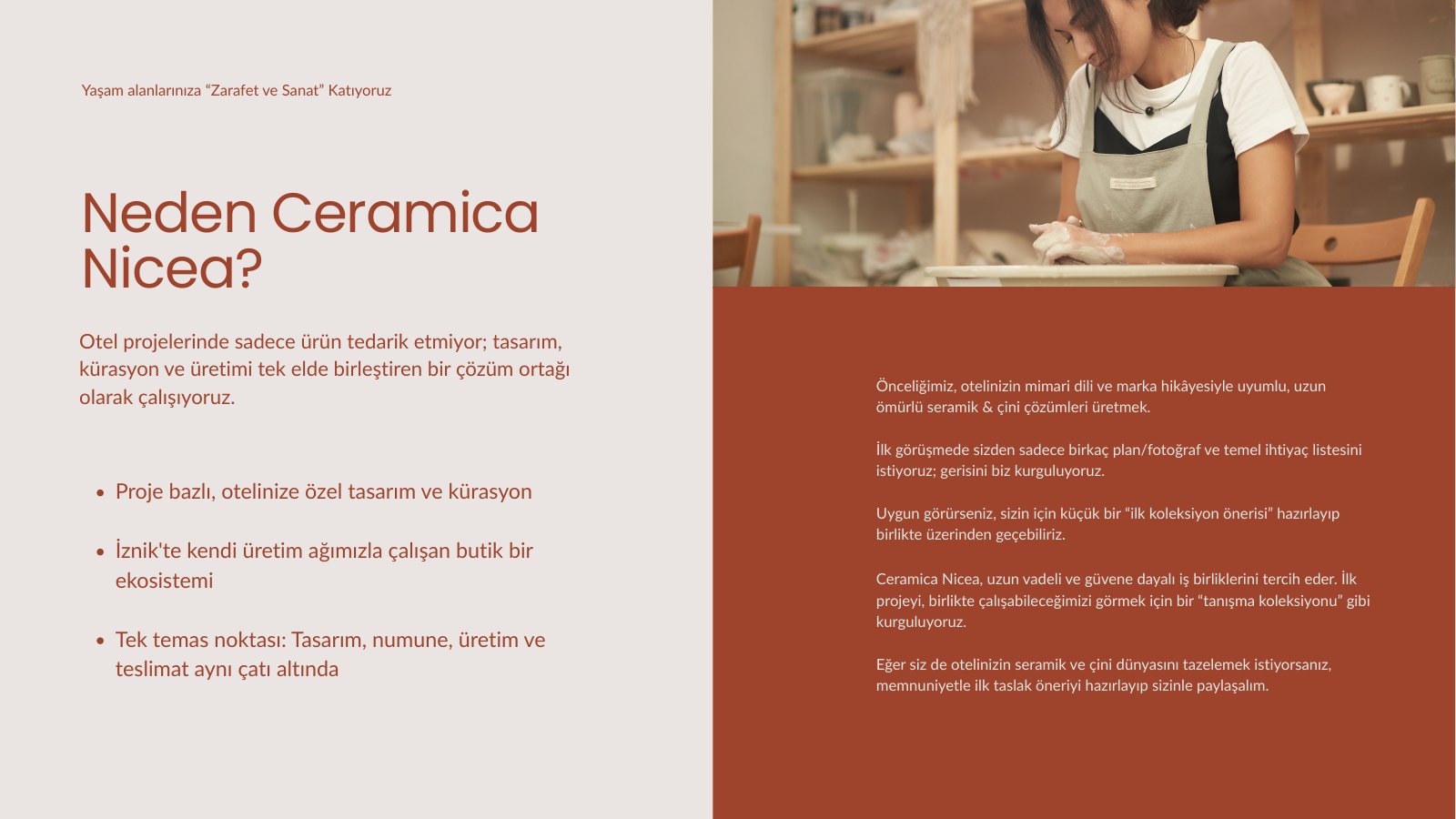 CERAMICA NICEA sunum sayfa 9 / 17