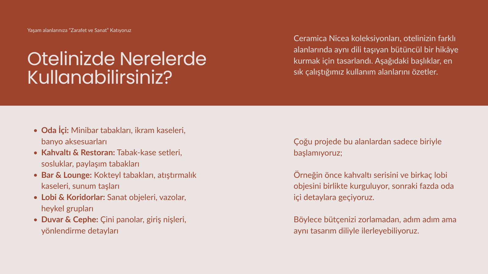 CERAMICA NICEA sunum sayfa 12 / 17